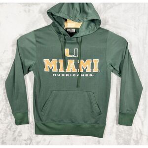 University of Miami Hurricanes Hoodie Mens Small‎